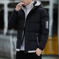Tymon | Men's quilted jacket with stand-up collar and long sleeves