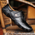 Henryk | Męskie buty wizytowe sznurowane, niski profil