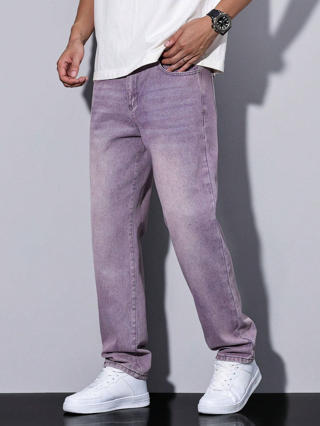 Luis | Jeansy męskie casualowe z prostymi nogawkami