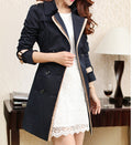 Tola | Long women's trench coat for autumn