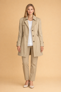 Clara | Women's Regular-Fit Double-Breasted Trench Coat