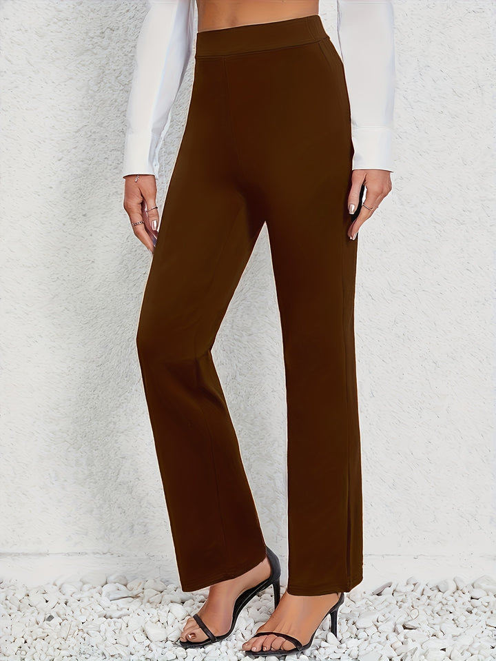 Women's Straight-Leg Pants with High Waist | Minimalist Cut