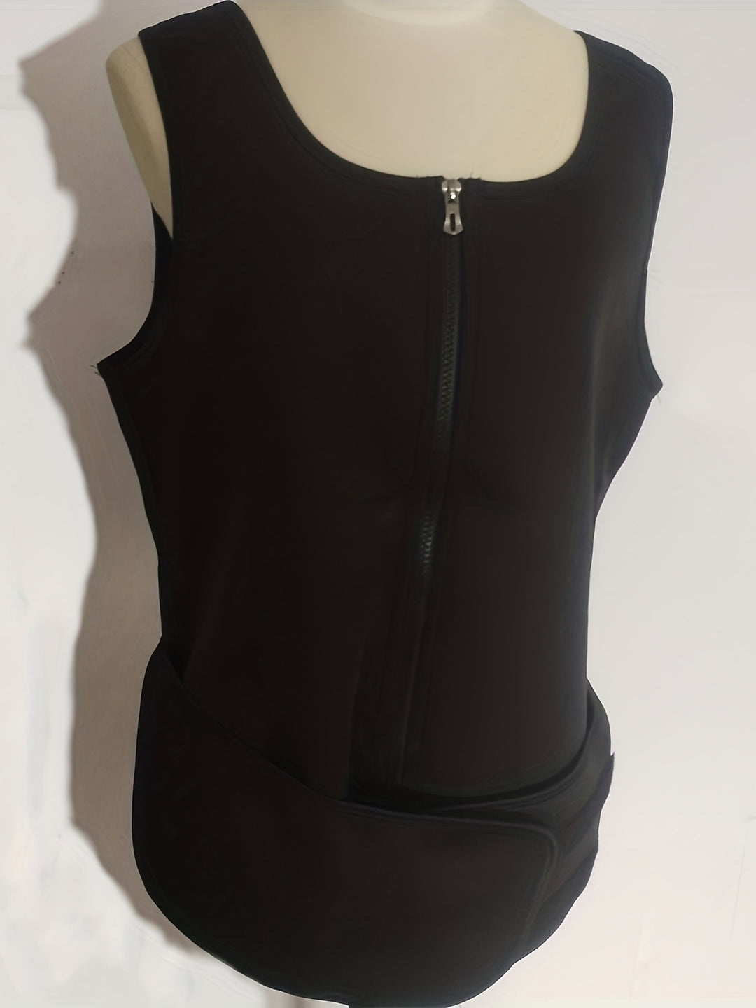 Men's Compression Vest | Skinny Fit Sleeveless | Adjustable Waist Straps | Shaping Style