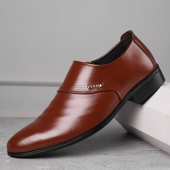 Męskie buty wizytowe ze szpiczastym noskiem