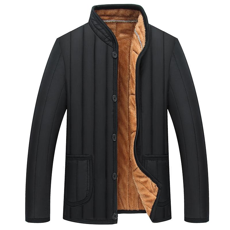 Męska zimowa kurtka ocieplana w rozmiarach XL-4XL