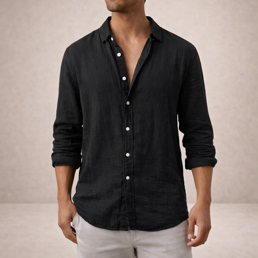 Szymon | Men's Linen Shirt for Summer
