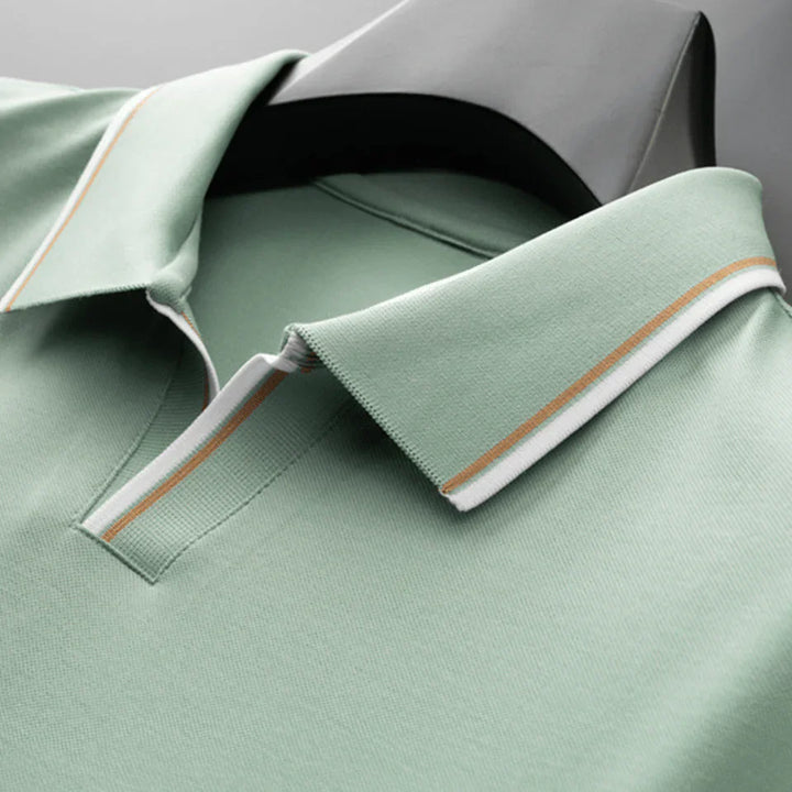 Men's Short Sleeve Polo Shirt with Collar | Casual Style