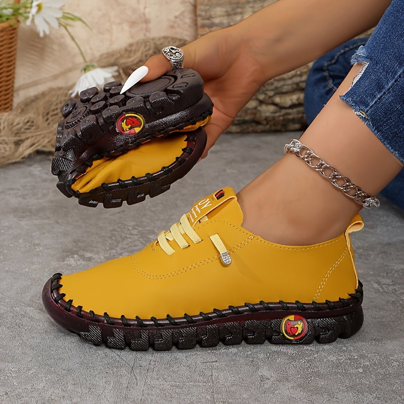 Damskie Sneakersy Wsuwane Color Block | Casualowy Styl