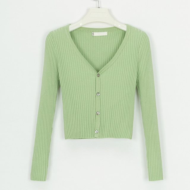 Damski kardigan slim fit w wielu kolorach