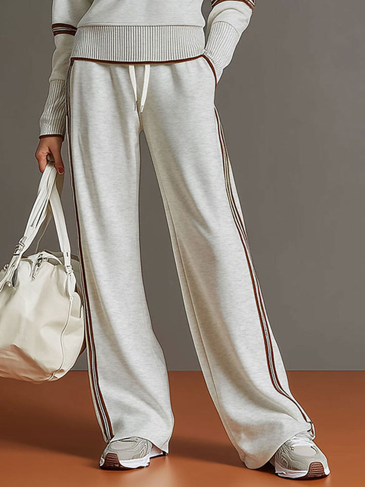Marietta | Women’s Loose-Fit Two-Piece Set with Blouse and Wide-Leg Pants