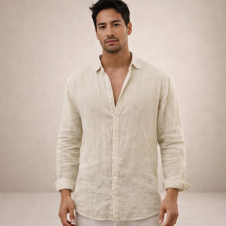 Szymon | Men's Linen Shirt for Summer