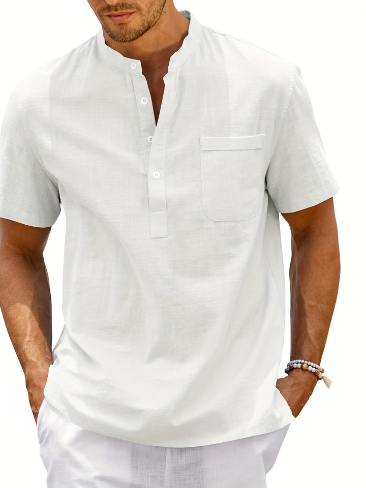 Rafał | Men's Henley T-Shirt Plus Size