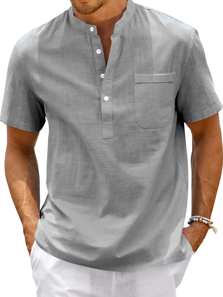 Rafał | Men's Henley T-Shirt Plus Size