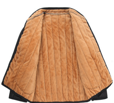 Męska zimowa kurtka ocieplana w rozmiarach XL-4XL