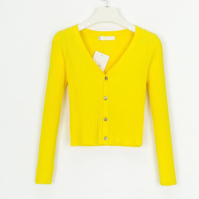 Damski kardigan slim fit w wielu kolorach