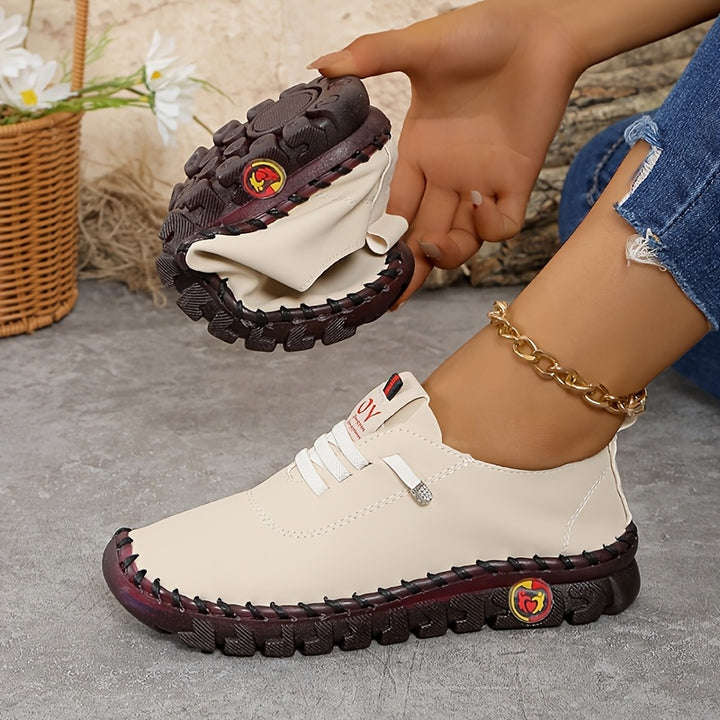 Damskie Sneakersy Wsuwane Color Block | Casualowy Styl