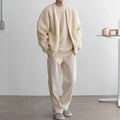 Ksawery | Men's zip-up sweater with a stand-up collar, relaxed fit