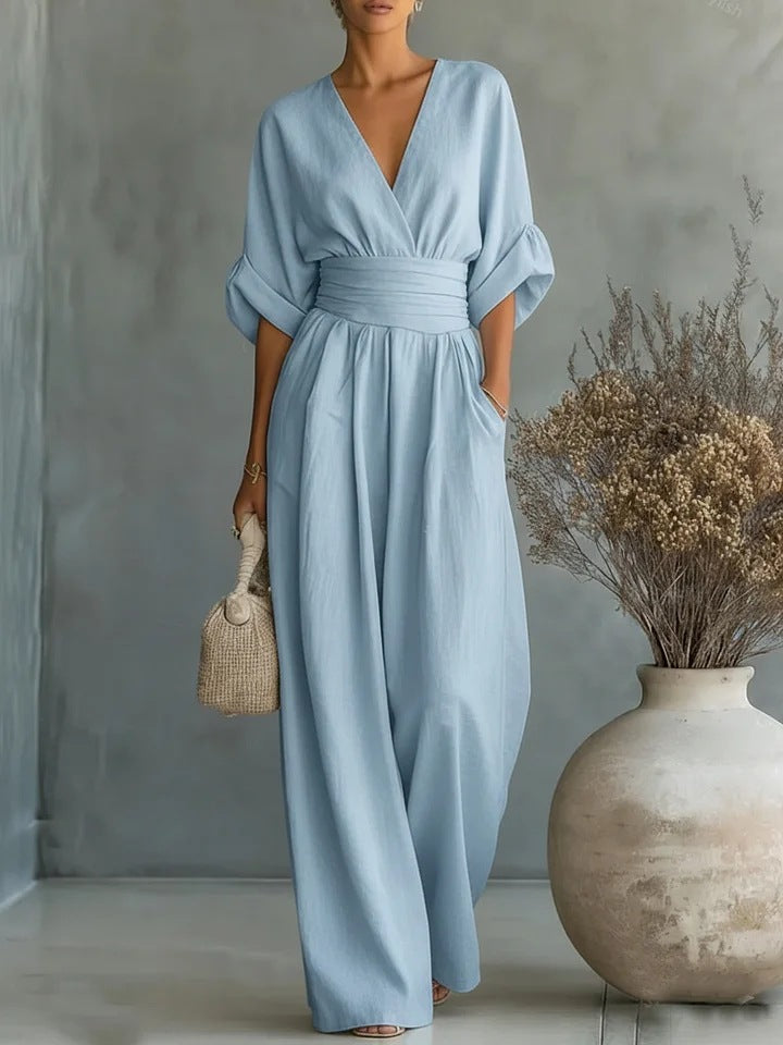 Alicja | Jumpsuit with V-Neckline