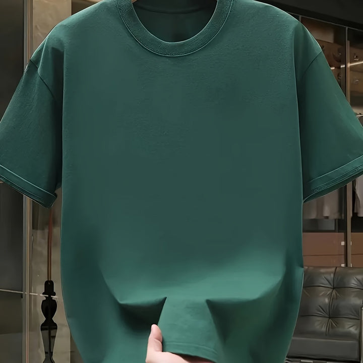 Oliwier | Men's Plain Short Sleeve T-shirt