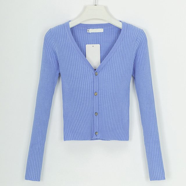 Damski kardigan slim fit w wielu kolorach