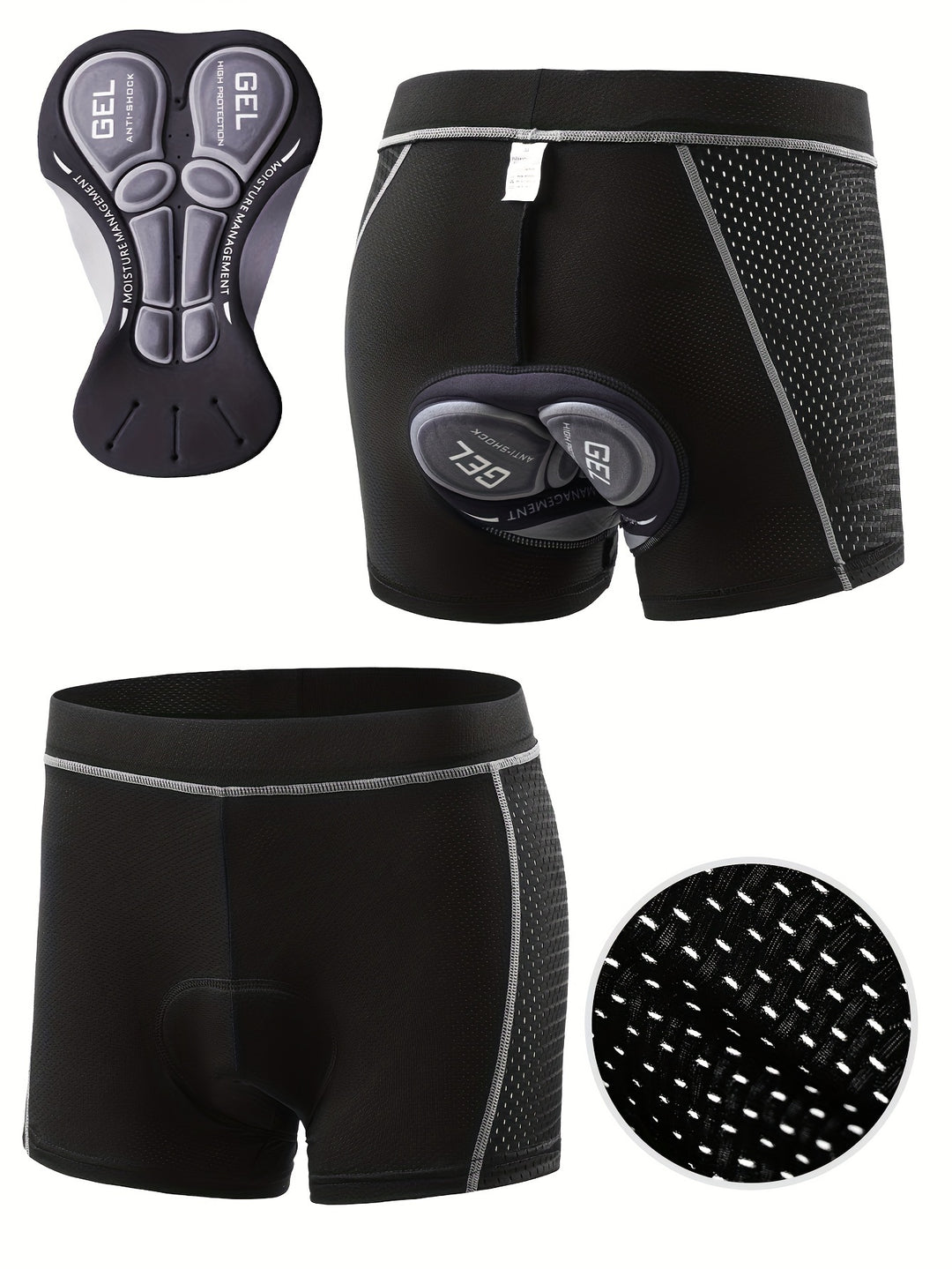 Men's Sports Shorts | Compression Cycling Shorts | High Elasticity | Training Style