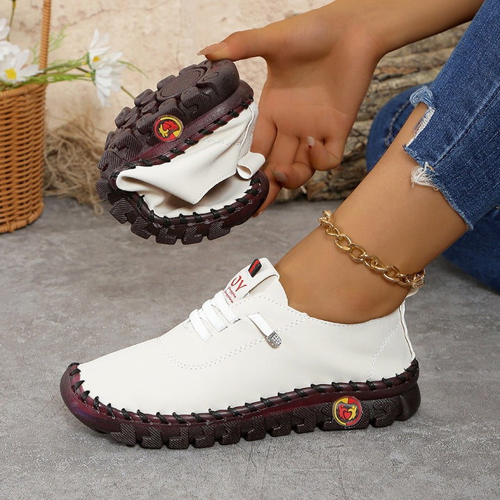 Damskie Sneakersy Wsuwane Color Block | Casualowy Styl