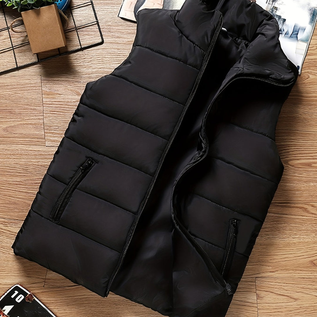 Maksymilian | Men's Quilted Winter Vest