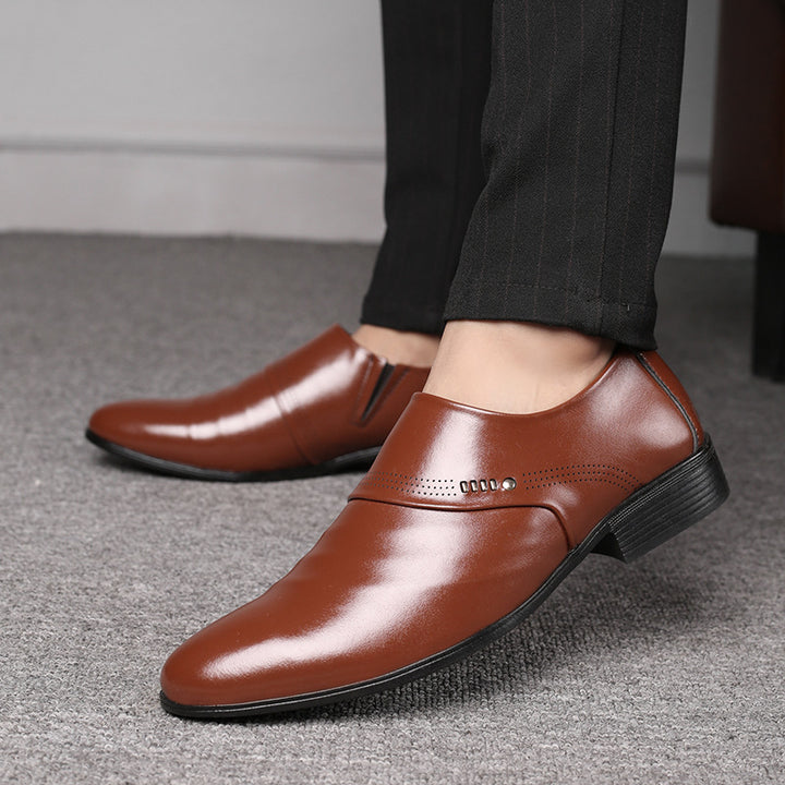 Męskie buty wizytowe ze szpiczastym noskiem