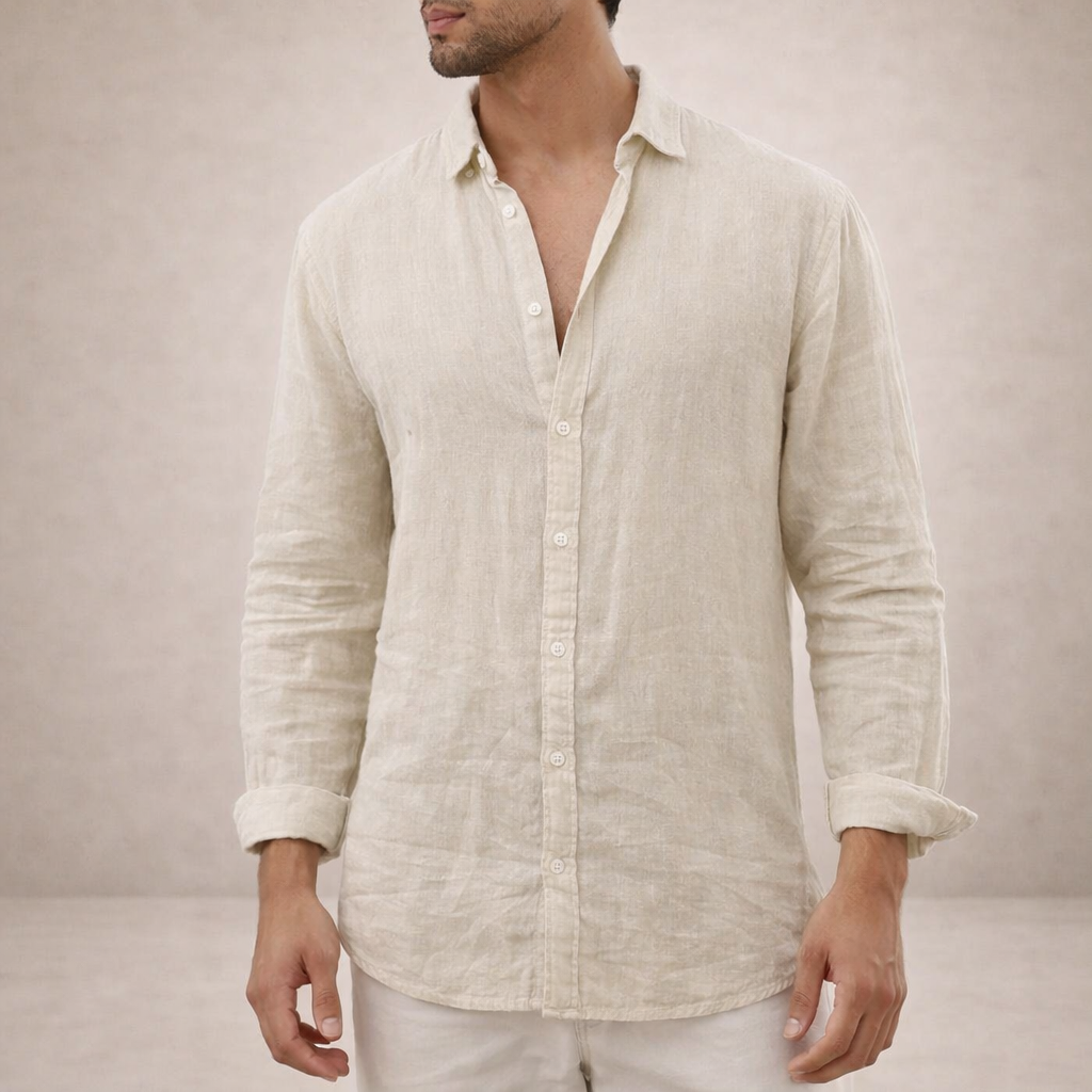 Szymon | Men's Linen Shirt for Summer