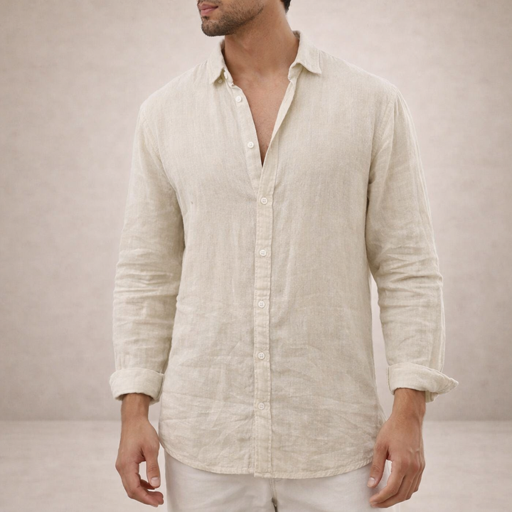 Szymon | Men's Linen Shirt for Summer