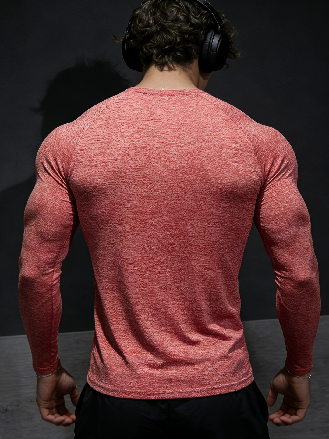 Men's Long Sleeve Compression Shirt Fitted | Gym Outfit