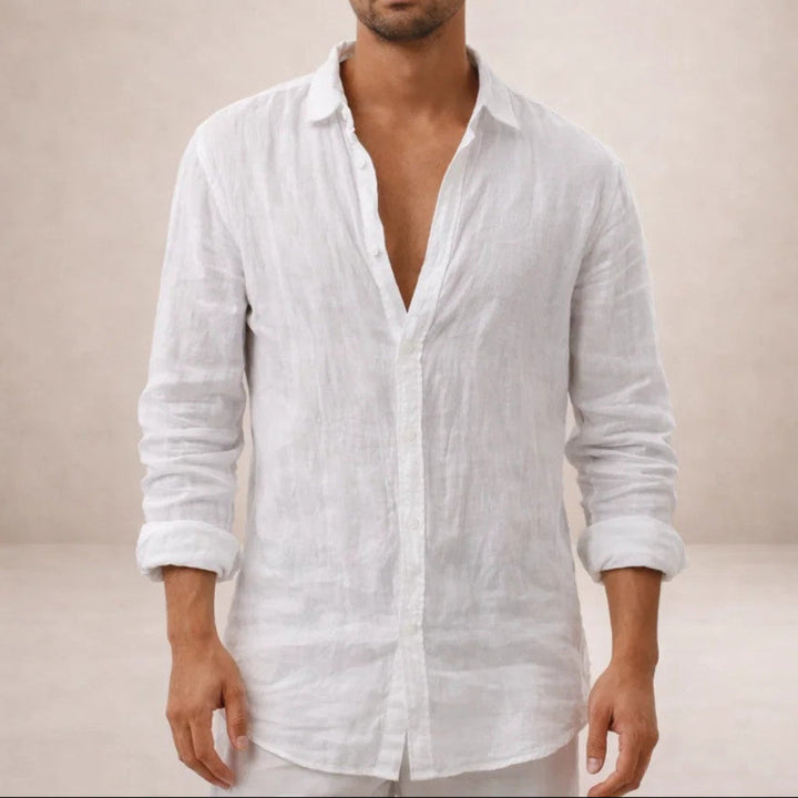 Szymon | Men's Linen Shirt for Summer