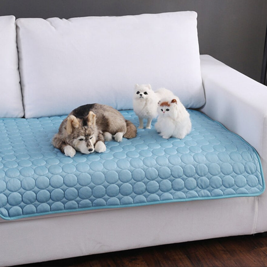 Cooling Mat for Dogs | Gel Cooling Mat | Foldable and Washable | Summer Comfort