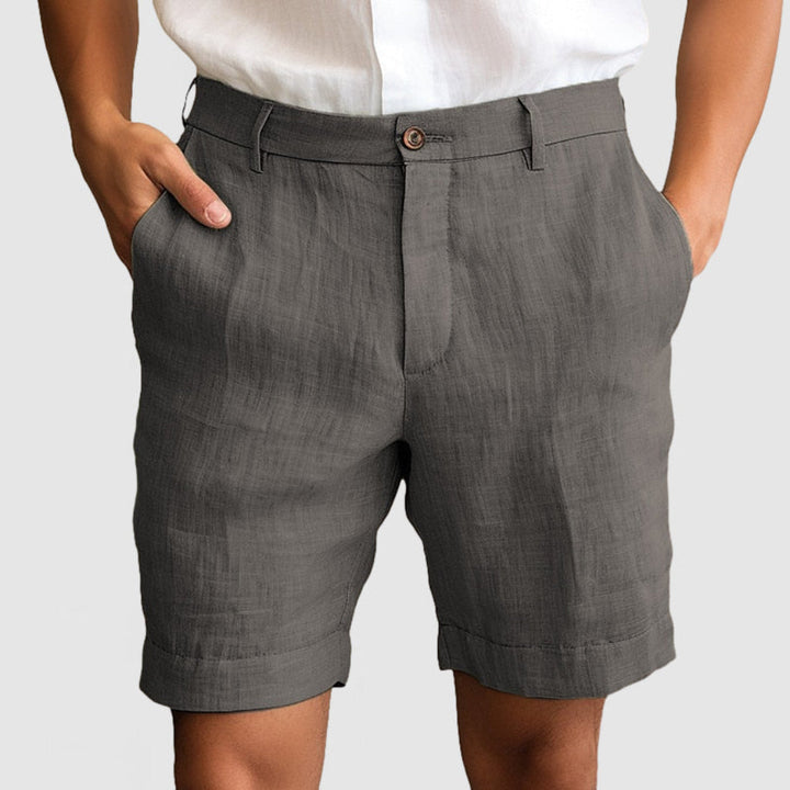 Tomasz | Men's Cotton-Linen Shorts