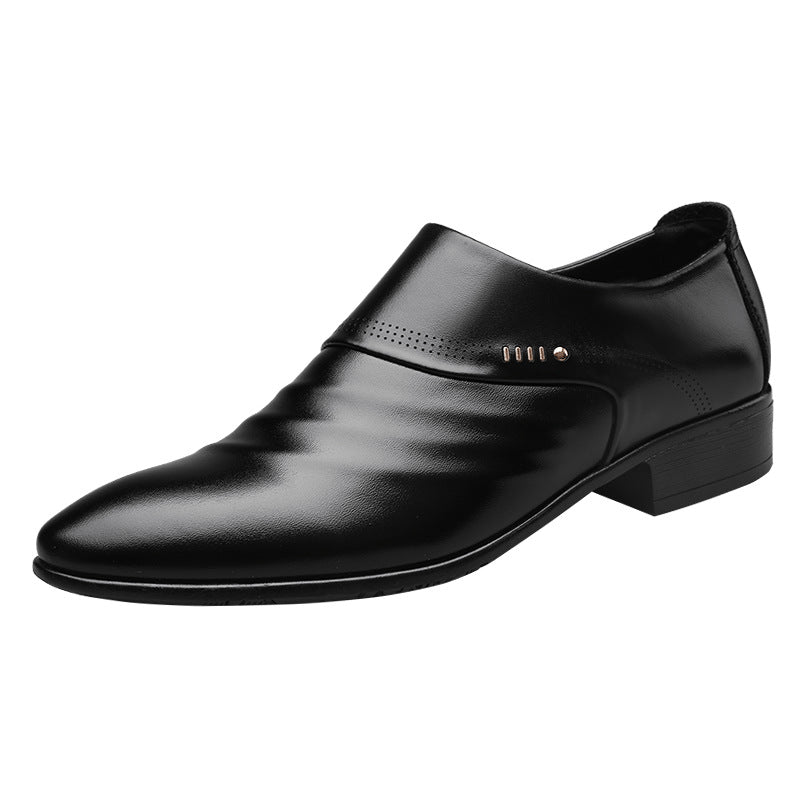 Męskie buty wizytowe ze szpiczastym noskiem