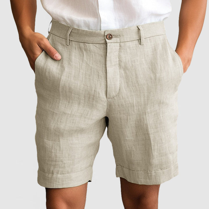 Tomasz | Men's Cotton-Linen Shorts