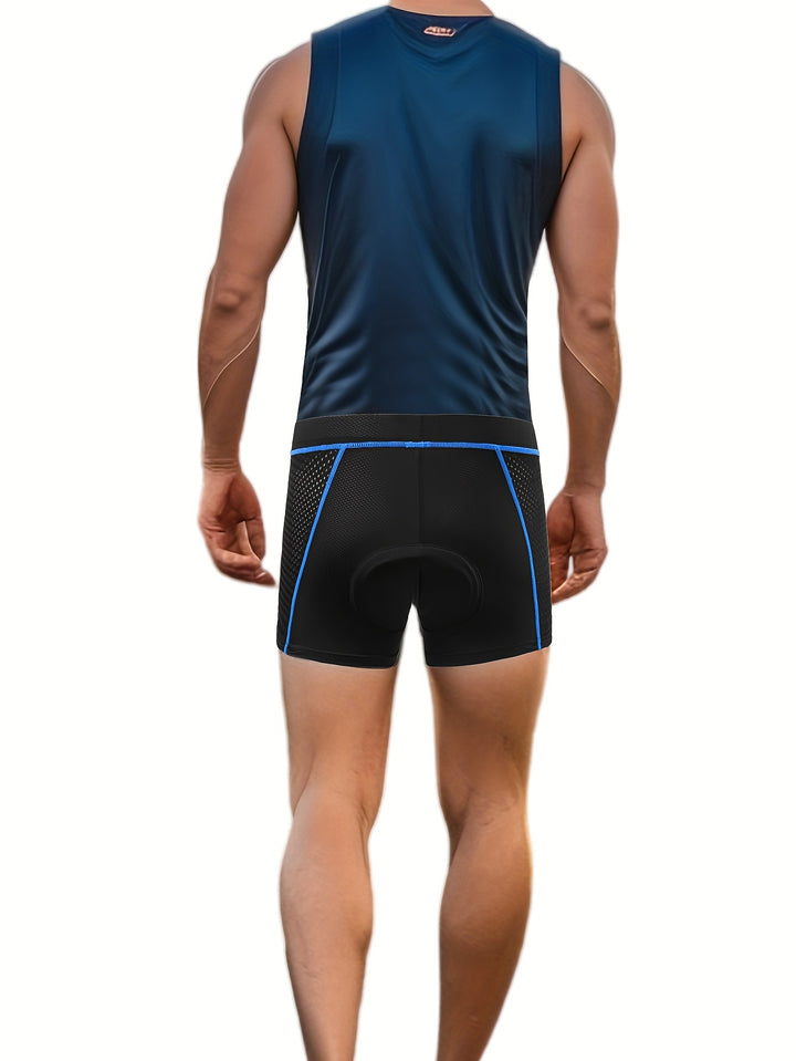 Szymon | Męskie Spodenki Rowerowe z Wkładką