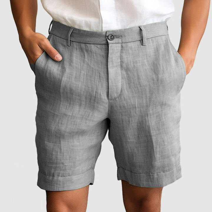 Tomasz | Men's Cotton-Linen Shorts