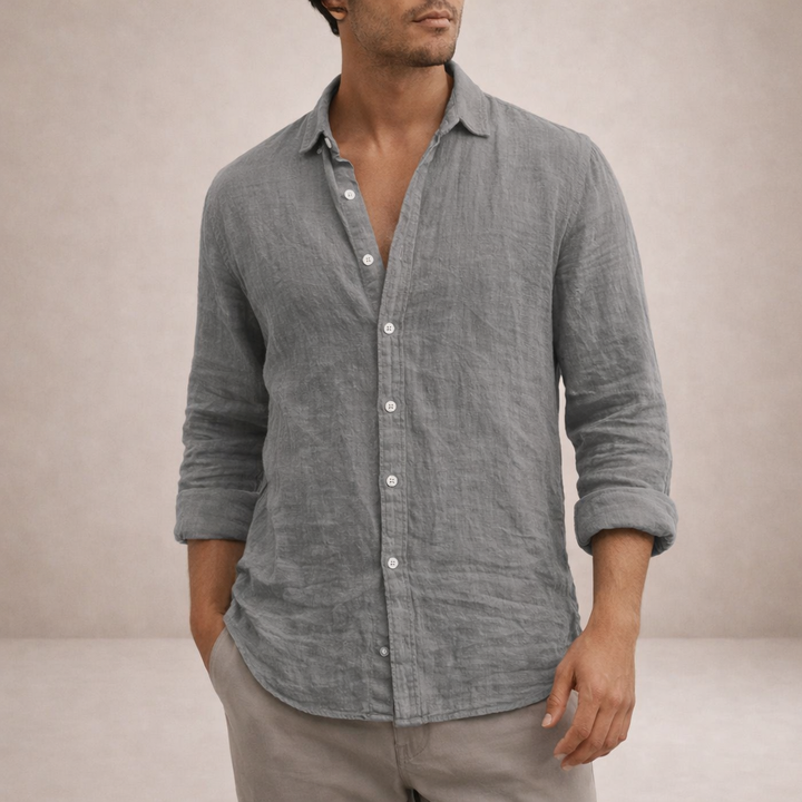 Szymon | Men's Linen Shirt for Summer