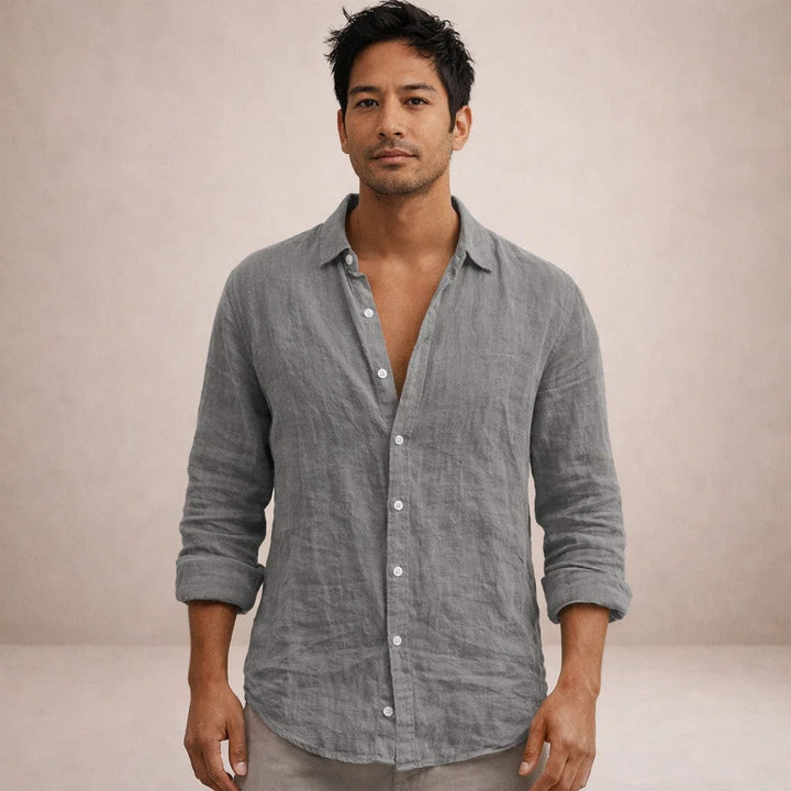 Szymon | Men's Linen Shirt for Summer