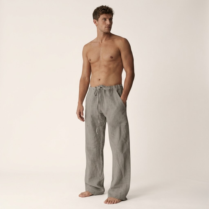 Mateusz | Men's Linen Pants for Summer