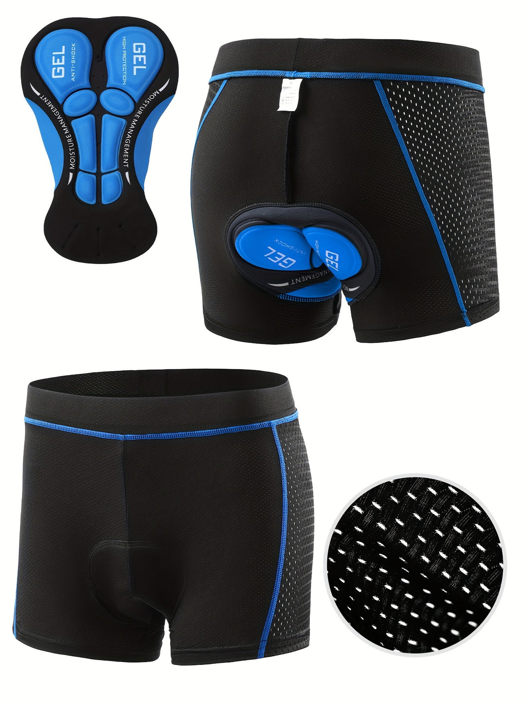 Men's Sports Shorts | Compression Cycling Shorts | High Elasticity | Training Style