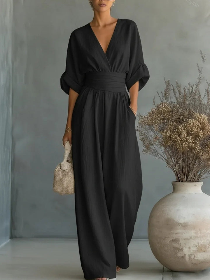 Alicja | Jumpsuit with V-Neckline