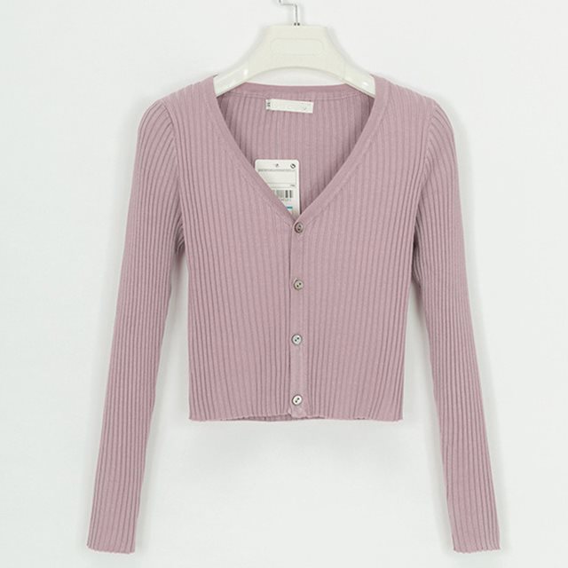 Damski kardigan slim fit w wielu kolorach