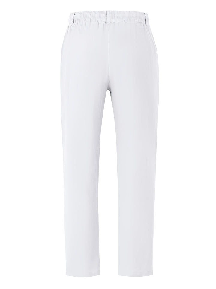 Men's Everyday Pants Straight Leg Drawstring Waist Pants | Regular Fit
