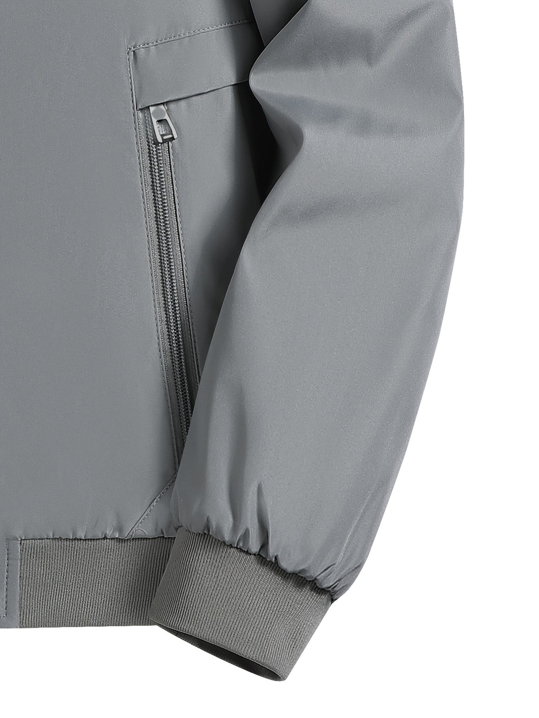 Men's Casual Jacket | Bomber Jacket with Fleece Lining | Regular Fit | For Cooler Days