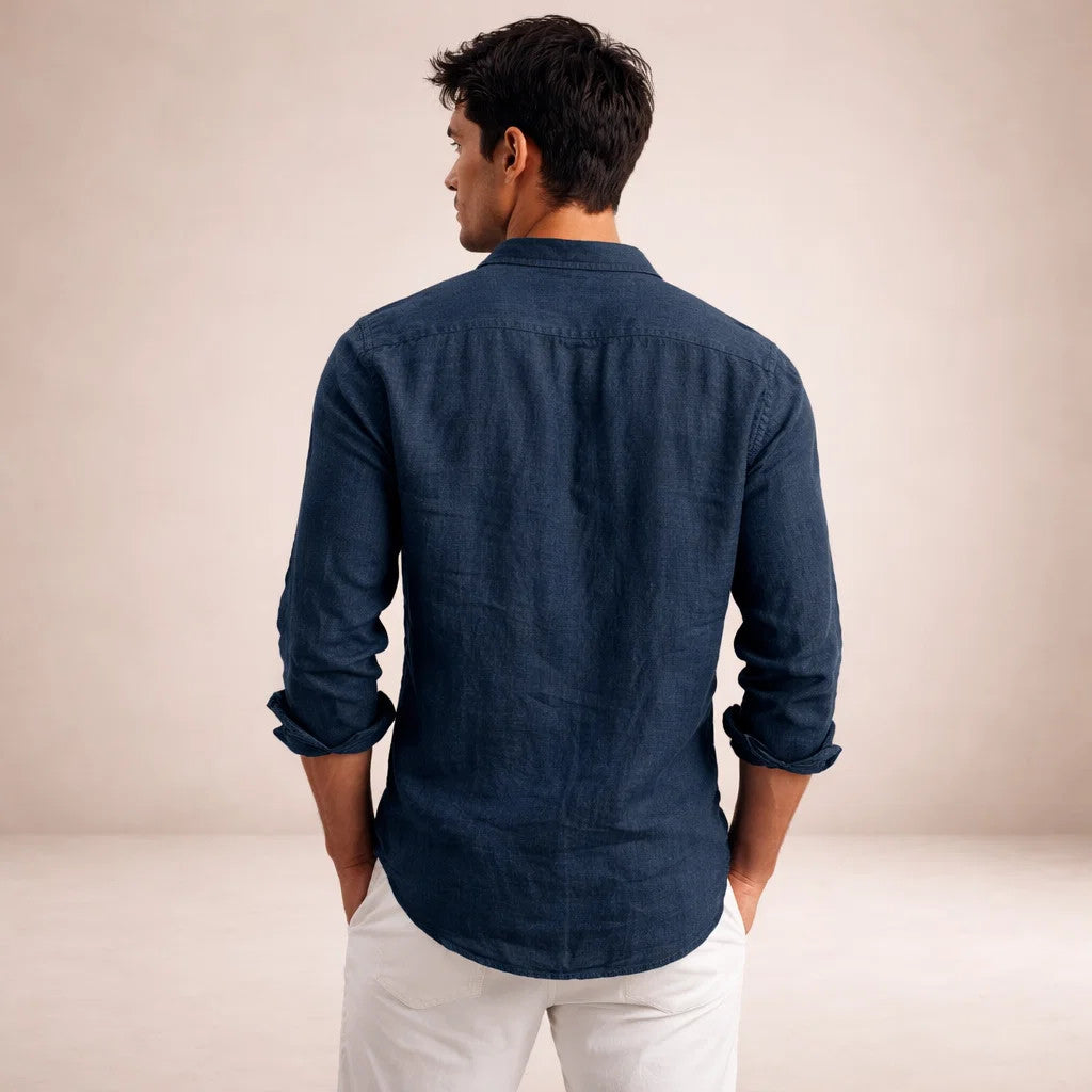 Szymon | Men's Linen Shirt for Summer