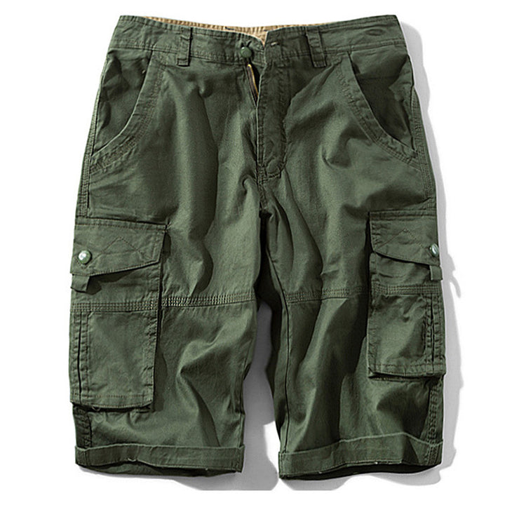Męskie Szorty Użytkowe | Szorty Cargo Moro | Długość do Kolan | Codzienny Styl Outdoor
