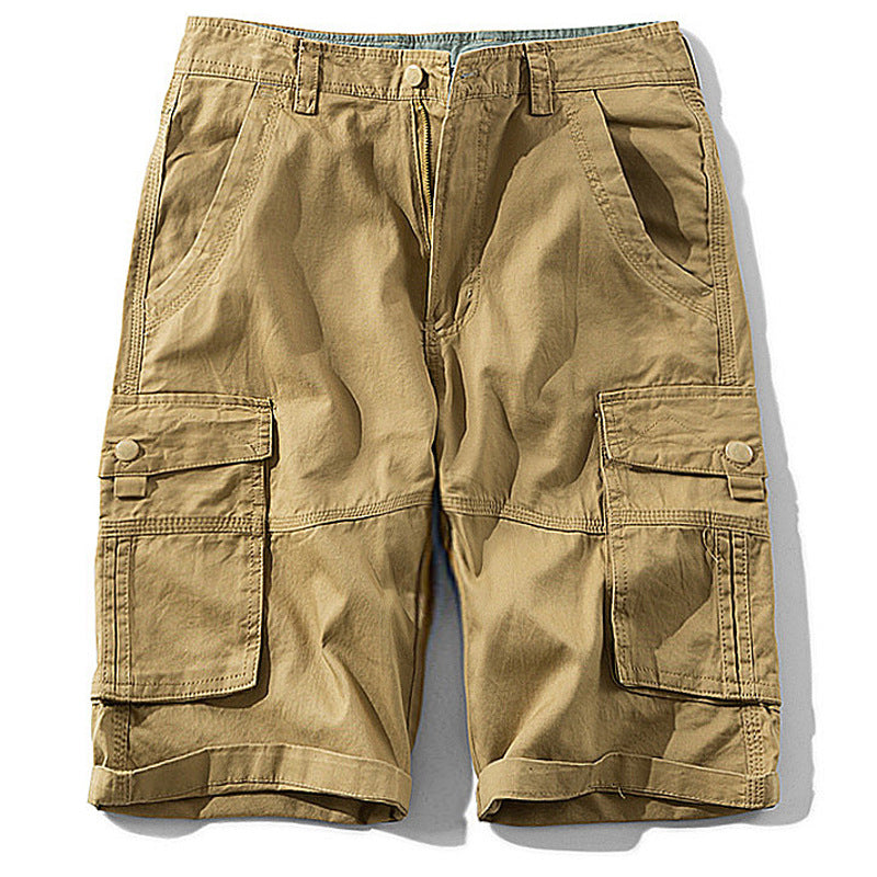 Męskie Szorty Użytkowe | Szorty Cargo Moro | Długość do Kolan | Codzienny Styl Outdoor