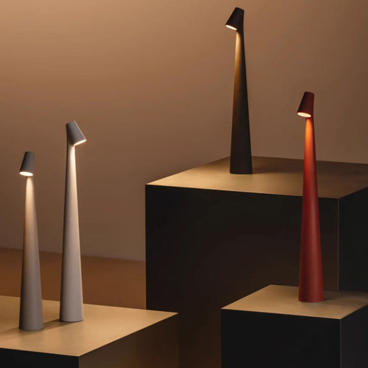 Wireless LED Table Lamp | Rechargeable Touch Lamp | Adjustable Lighting